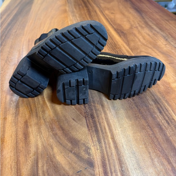 Diba Glossy Black Heeled Boots - Picture 11 of 11